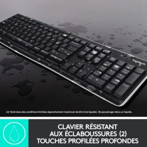 Logitech MK270 Combo Clavier Souris sans Fil AZERTY – Image 7