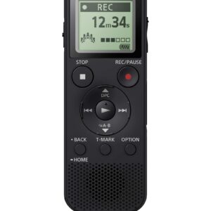 Sony ICD-PX470 Dictaphone numérique Stéréo 4 Go avec Slot Micro SD Standard, noir – Image 5