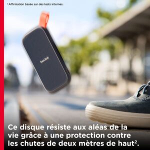 SanDisk 2 To Disque SSD portable allant jusqu'à 520 Mo/s en vitesse de lecture – Image 5