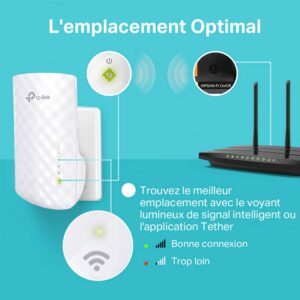 TP-Link Répéteur WiFi(RE200), Amplificateur WiFi AC750 – Image 4