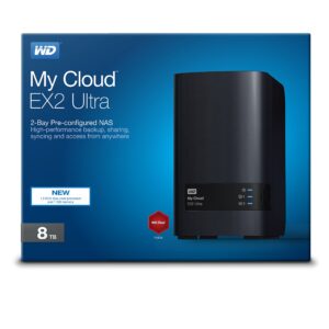 WD My Cloud 8 To EX2 Ultra, NAS à 2 baies – Image 1