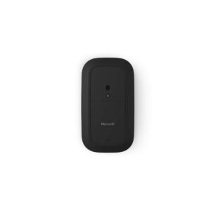 Microsoft – Modern Mobile Mouse – Souris Bluetooth pour PC, ordinateurs portables, tablettes compatible Windows, macOS, Chrome OS (fine, légère, transportable) – Noire (KTF-00002) – Image 3