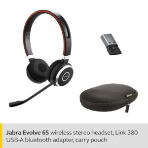 Jabra Evolve 65 Stereo Casque Supra-auriculaire sans Fil – Image 3