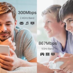 Répéteur WiFi TP-Link RE305 Amplificateur WiFi AC1200, Extendeur WiFi jusqu'à 120㎡, Répéteur WiFi puissant avec un port Ethernet, Compatible avec toutes les box Internet, Jusqu'à 120 m² | 18 appareils – Image 4