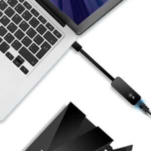 TP-Link UE300 Adaptateur USB vers Ethernet Gigabit 1000Mbps, USB 3.0 vers RJ45 Adaptateur Réseau, Conception Pliable et Portable, Brancher et Utiliser, Compatible avec Switch, Windows 11/10, MacOS – Image 3