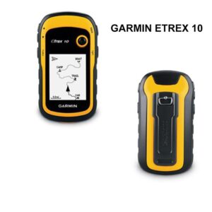 Garmin - - eTrex 10 GPS portable de randonnée - Fond cartographique mondial - Jaune/Noir – Image 2
