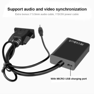 ADAPTATEUR VGA TO HDMI – Image 4
