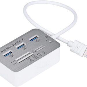 Hub USB 3.0 3 ports avec lecteur de cartes – Image 4