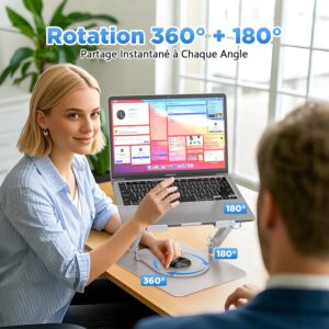 SUPPORT ORDINATEUR 360° 1 VENTILATEUR – Image 4